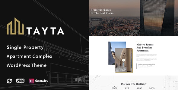 Tayta - Single Property &amp; Apartment Complex Theme
