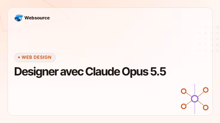 Comment faire du web design avec Claude Opus 5.5