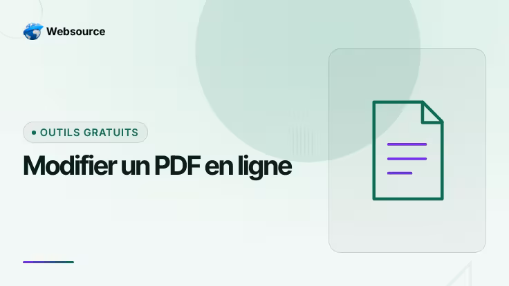 Comment modifier un PDF en ligne gratuitement ?