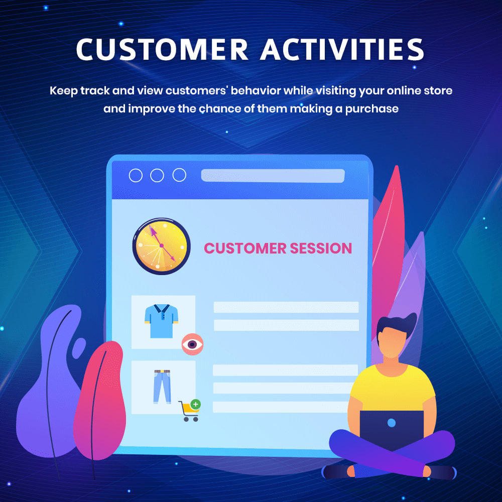 Module Customer Activities - Track/View customer behavior