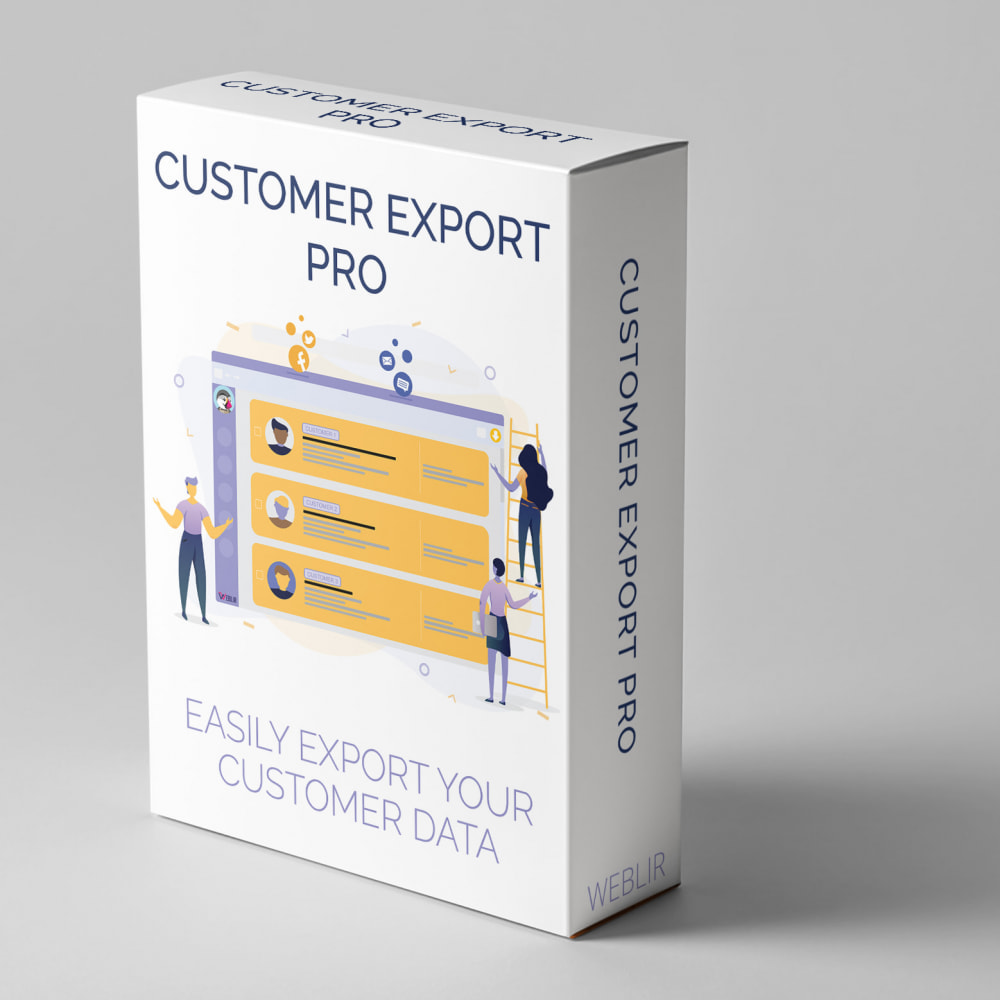 Module Customer Export PRO - Easily export customer data
