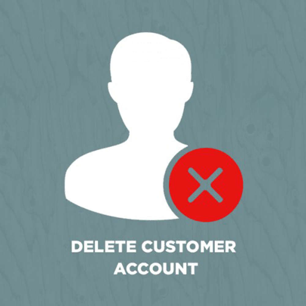 Module Delete customer account