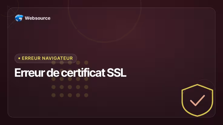 Erreur de certificat SSL : comprendre et corriger les codes NET::ERR_CERT