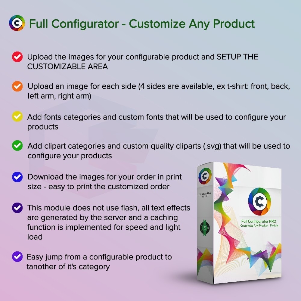 Module Full Configurator PRO - Customize Any Product