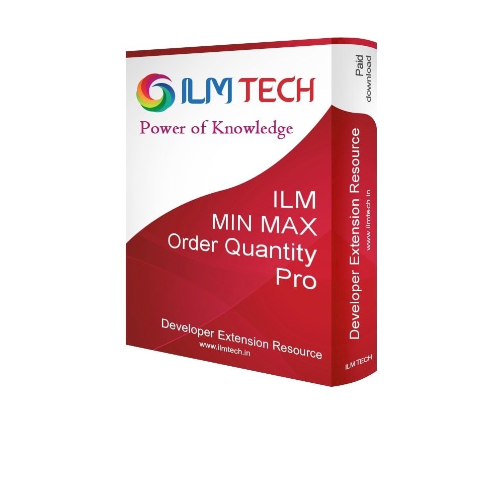 Module ILM Min Max Order Qty Pro