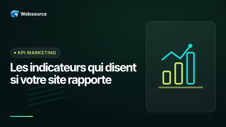 KPI marketing : les indicateurs qui disent si votre site rapporte