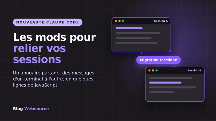 Les mods de Claude Code pour interconnecter des sessions