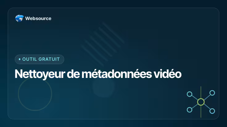Supprimer les métadonnées d'une vidéo gratuitement : ce que votre fichier révèle sans que vous le sachiez