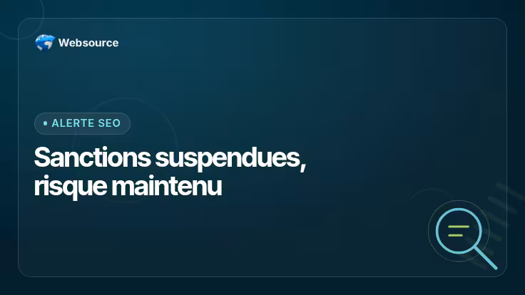 Site reputation abuse : sanctions suspendues dans l'EEE, risque intact