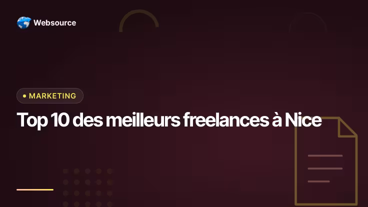 Top 10 des meilleurs freelances à Nice
