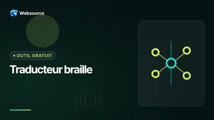Convertir un texte en braille gratuitement, sans logiciel à installer