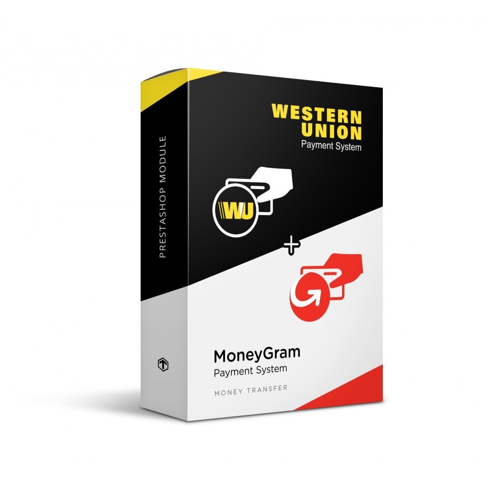 Module Western Union and Money Gram with Online Payment button