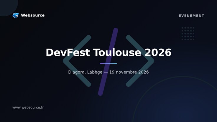 Visuel DevFest Toulouse 2026