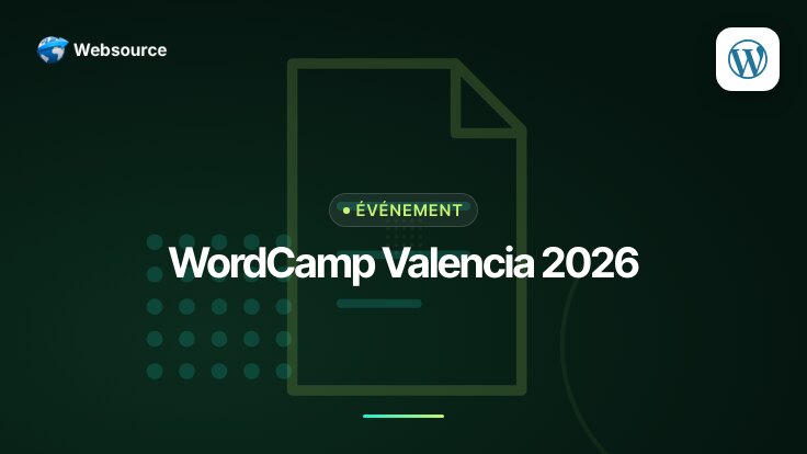 Visuel WordCamp Valencia 2026