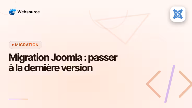 Migration Joomla : passer à la dernière version