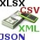 Module Export commandes aux formats CSV, XLSX, JSON ou XML