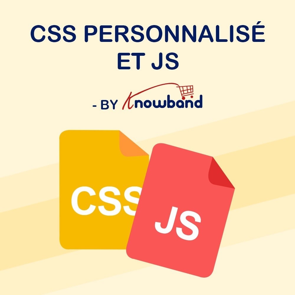 Module Knowband - Codes CSS et JS personnalisés