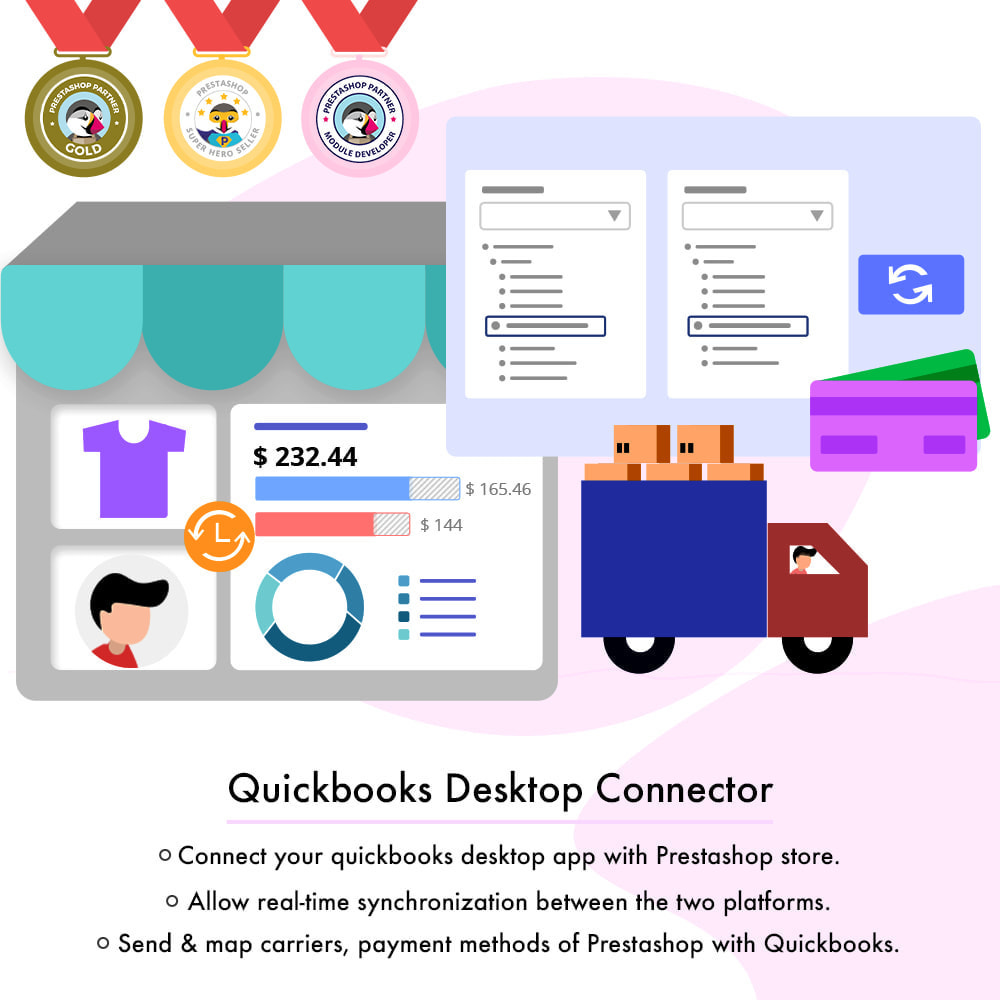 Module Connecteur de bureau QuickBooks