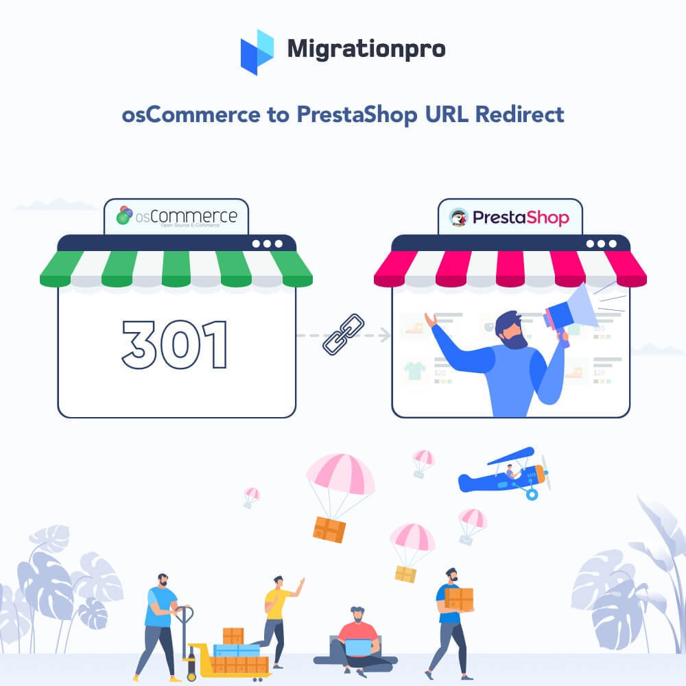 Module MigrationPro: osCommerce to PrestaShop SEO Redirect