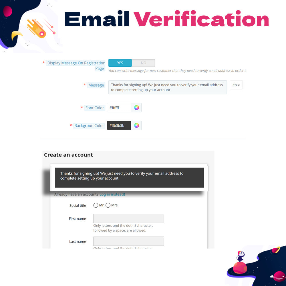 Module Email Verification