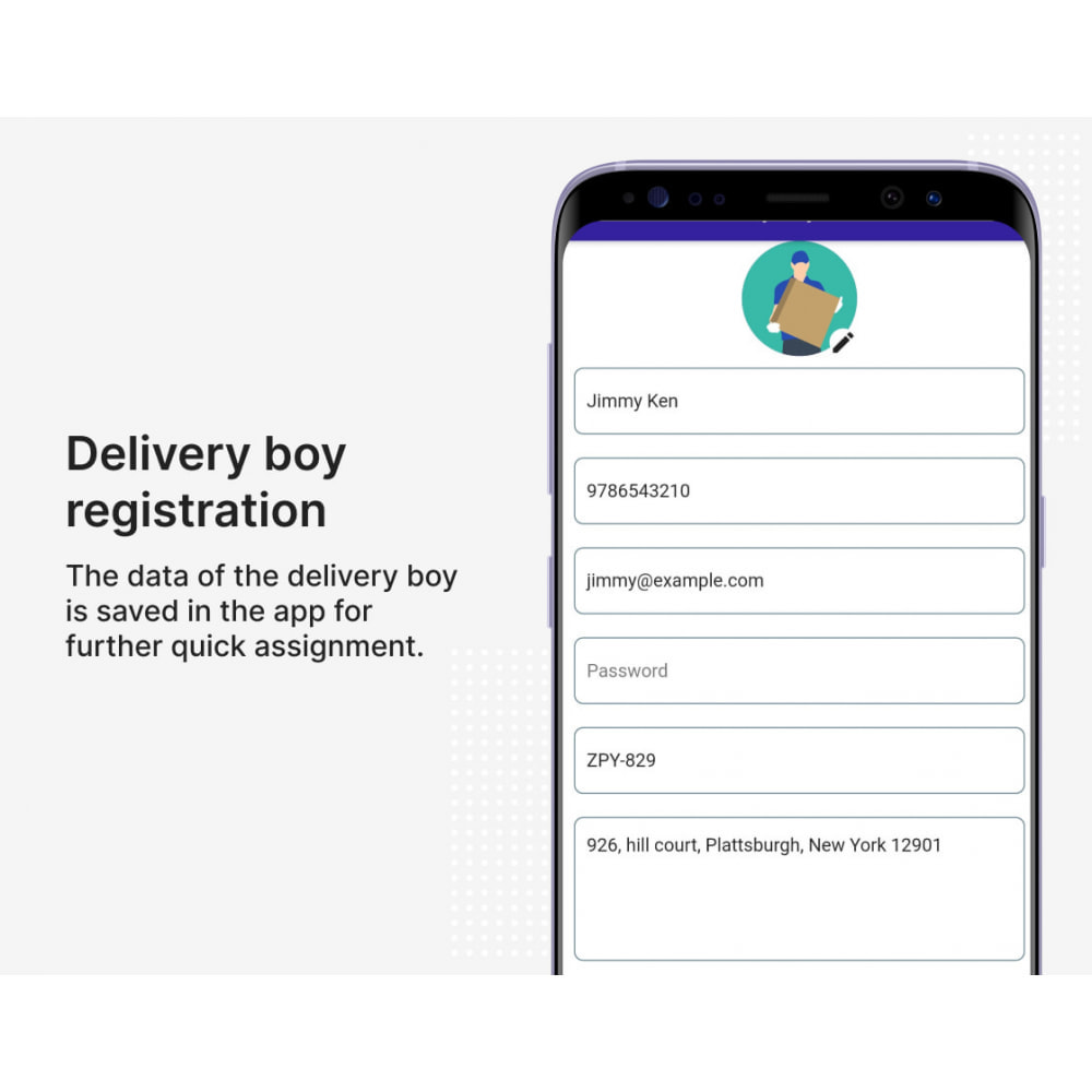 Module Delivery Boy App