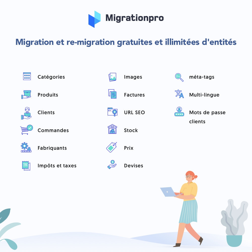 Module Outil de migration WooCommerce vers PrestaShop