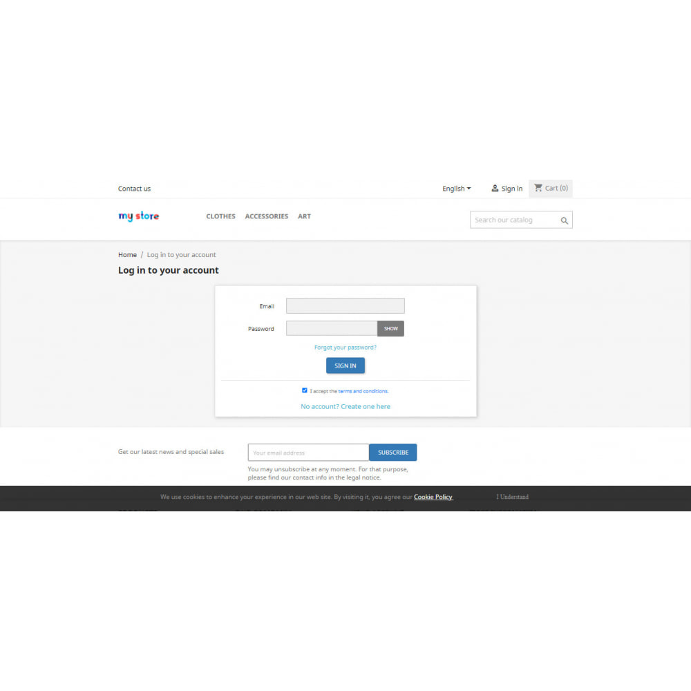 Module EU Cookie Law privacy policy - GDPR Compliance Module