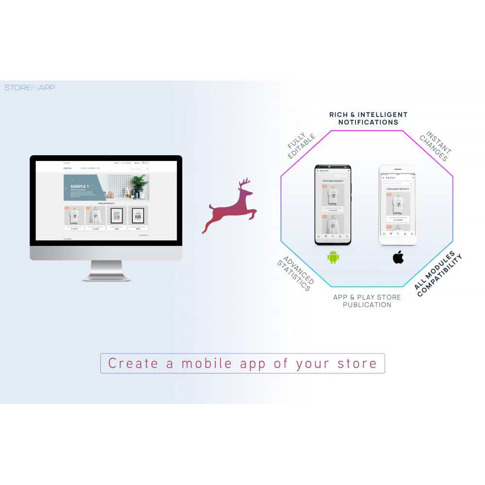 Module StoreInApp - create hybrid mobile apps Android & iOS
