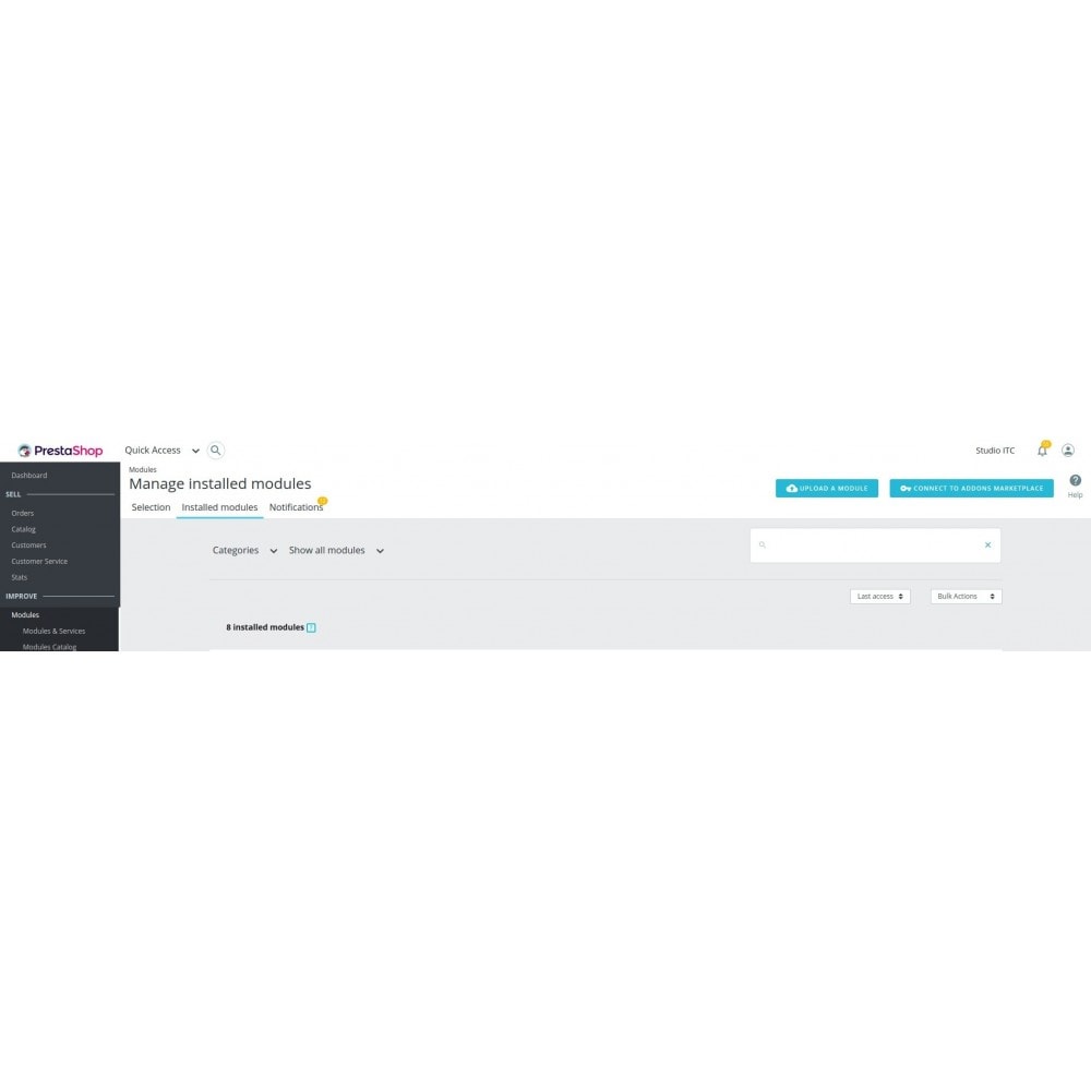 Module ITC Electronic Invoice Fields