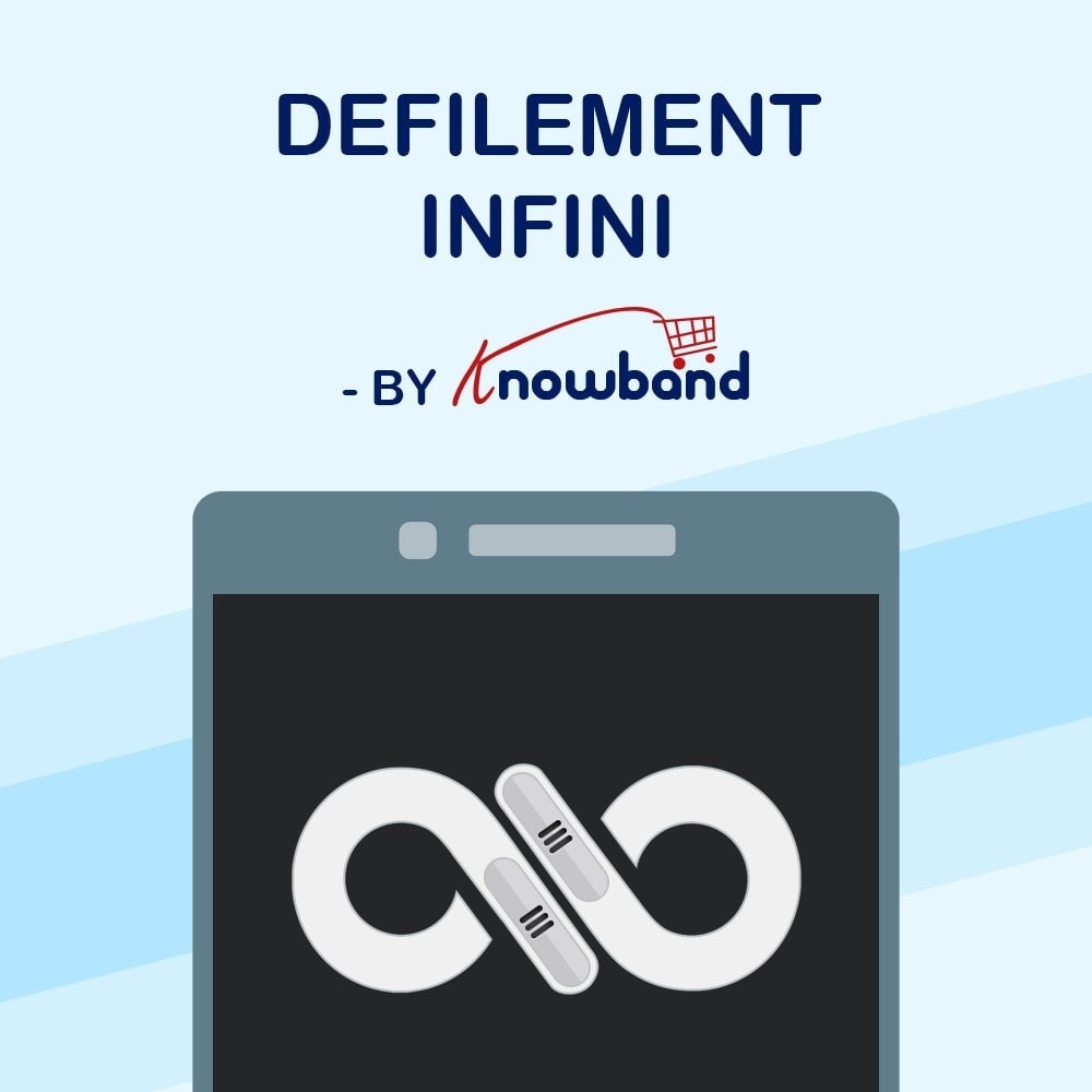 Module Knowband - Défilement Infini