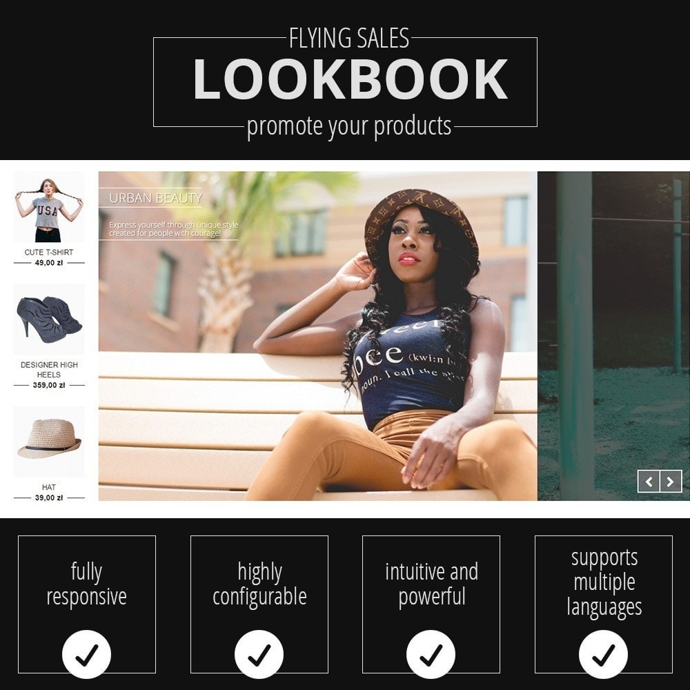Module Lookbooks de produits - belle galerie