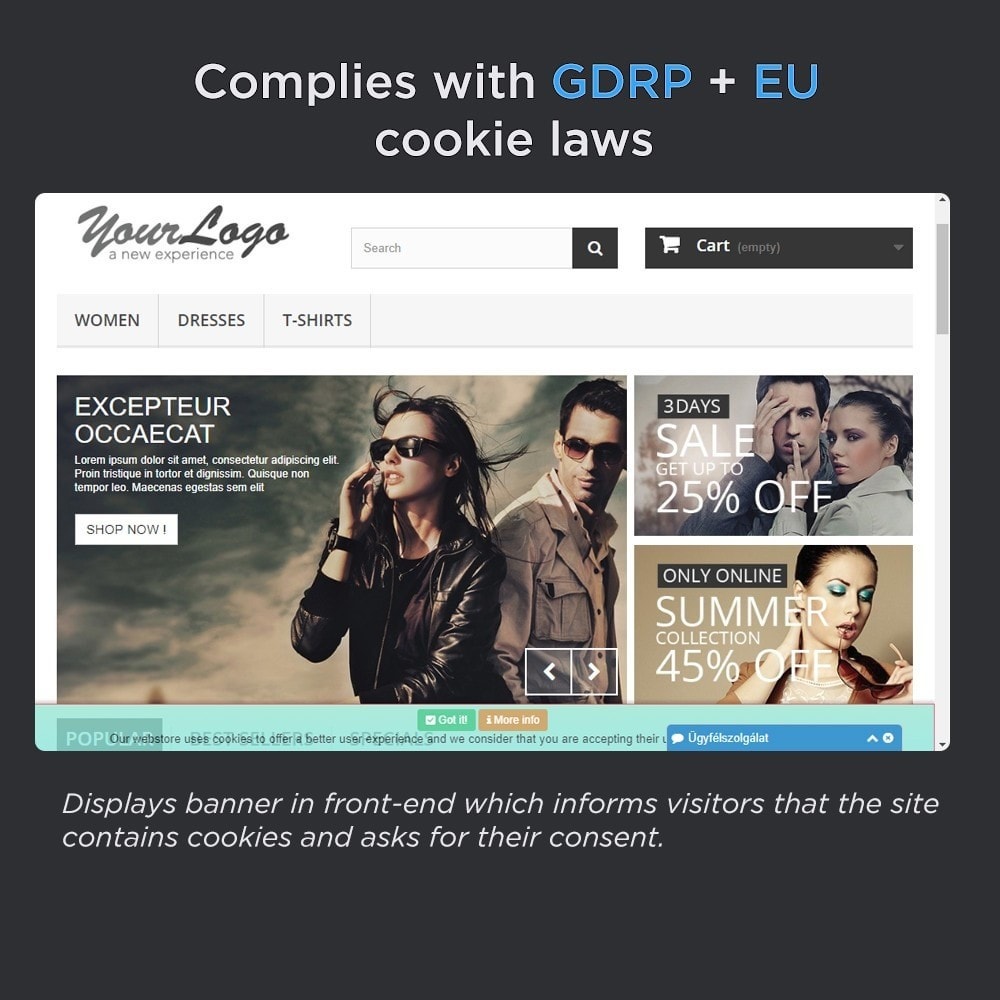 Module European Cookie Law Pro (GDPR compliant)