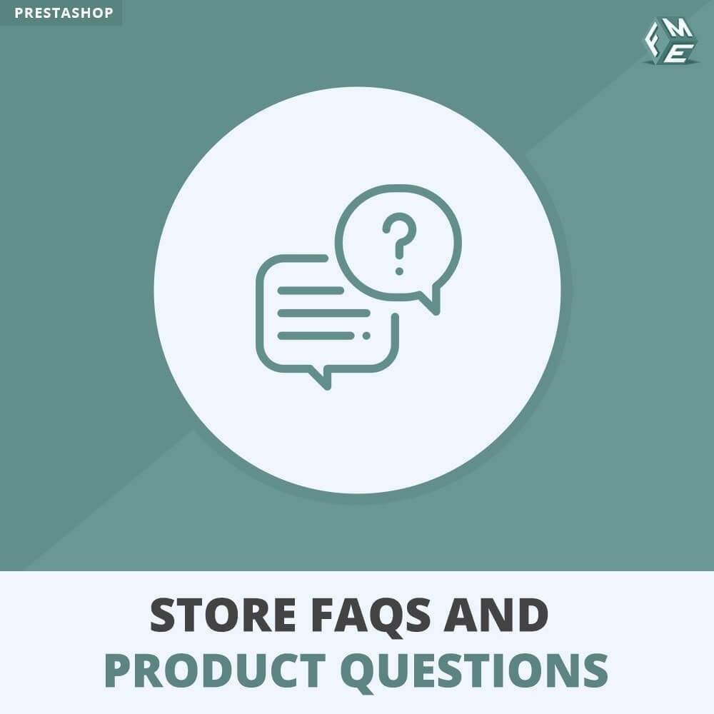 Module Questions fréquentes + Questions sur les produits