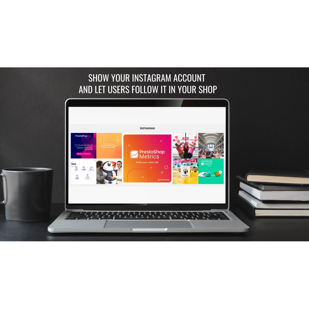 Module Insta Feed - instagram feed in your shop