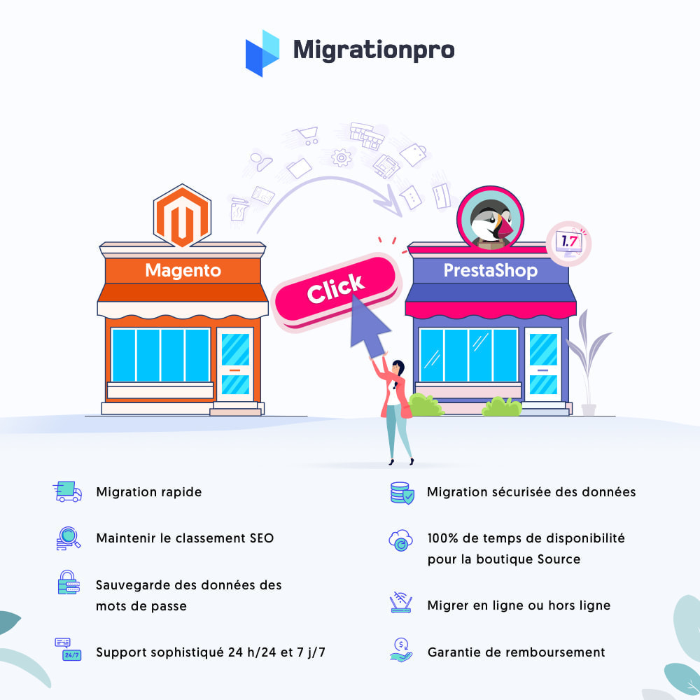 Module Outil de migration Magento vers PrestaShop