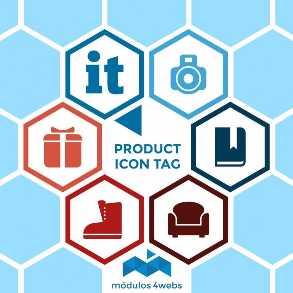 Module Icon Tags for products