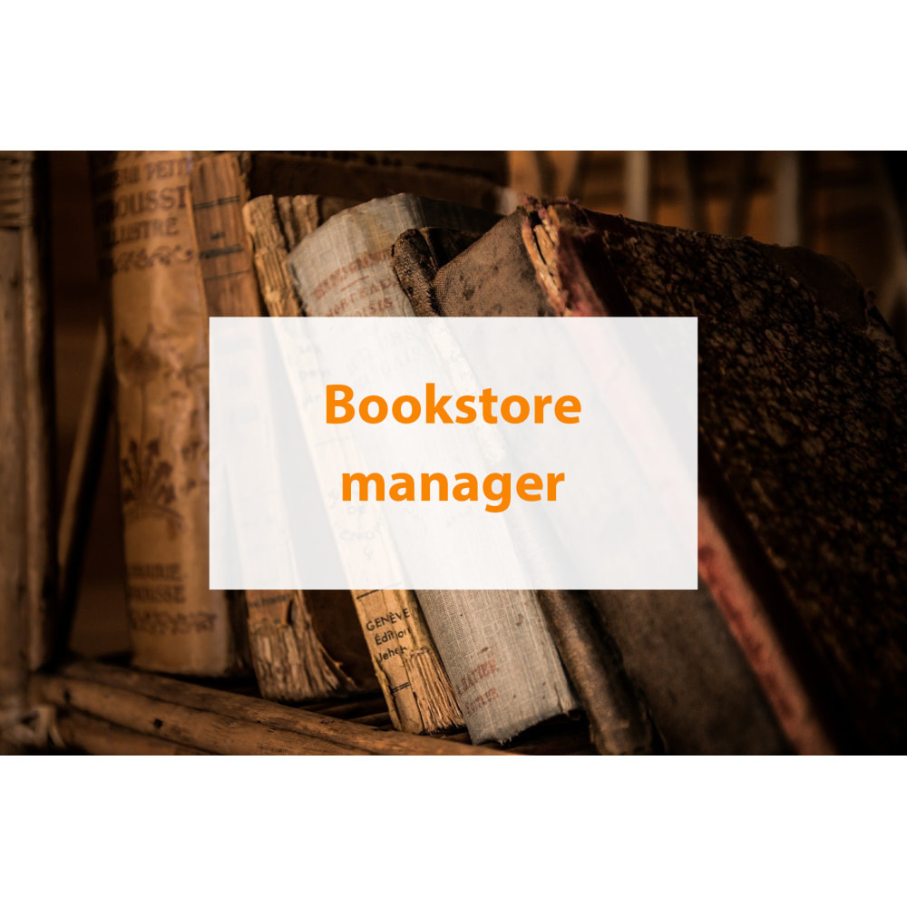 Module Bookstore manager