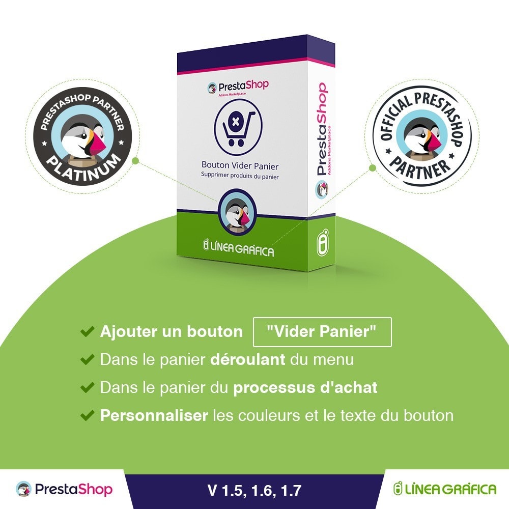 Module Bouton Vider Panier – Supprimer produits du panier