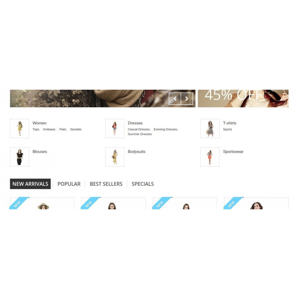 Module Homepage Categories - Configurable thumbs, layout, ...