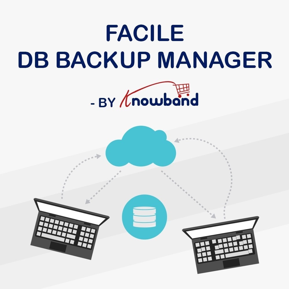 Module Knowband - Gestionnaire de Sauvegarde facile de BDD