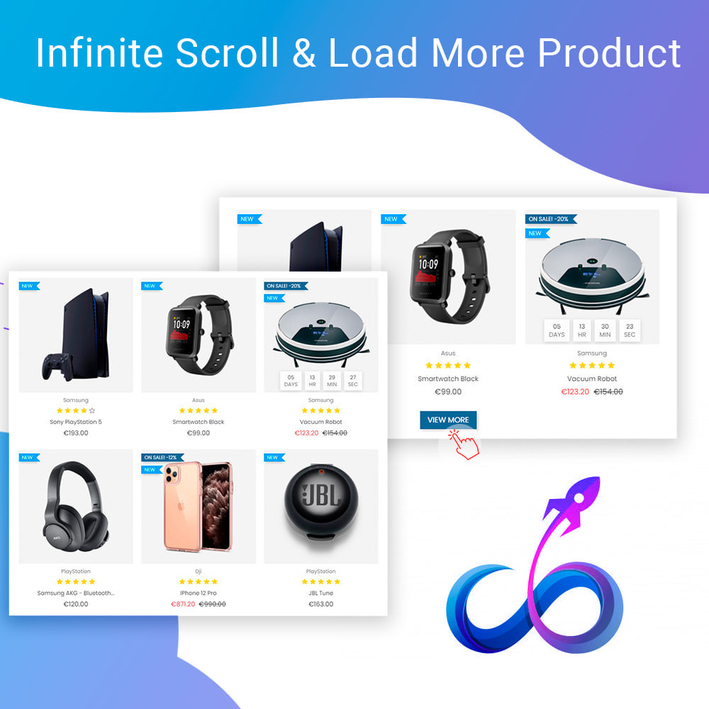 Module Infinite Scroll & Load More Product