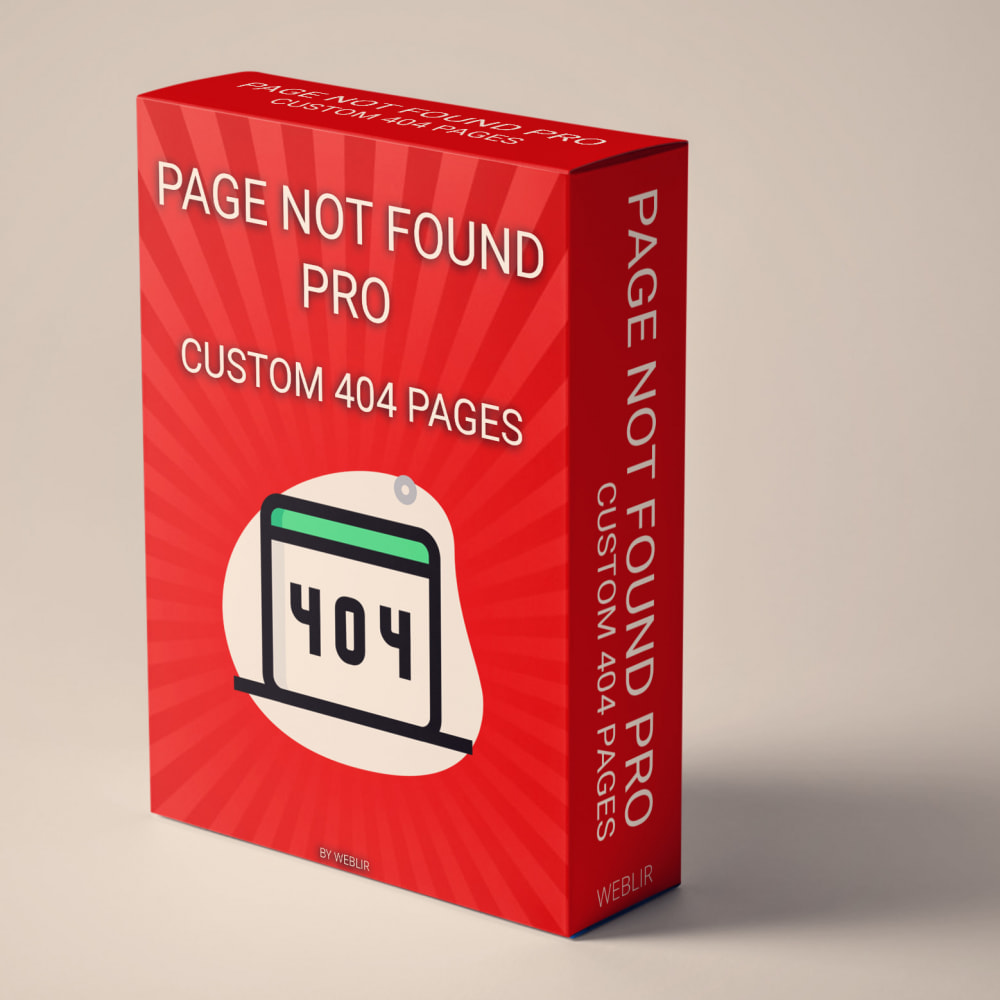 Module Page not found Pro - Custom 404 pages