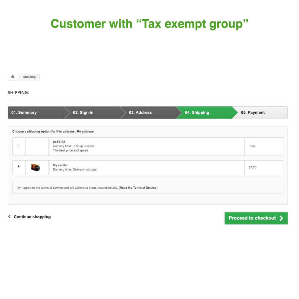 Module Tax Exempt Group