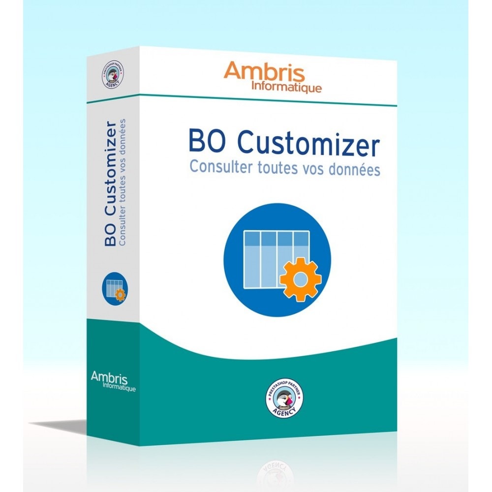 Module BO Customizer : consulter toutes vos données