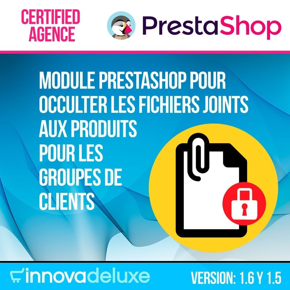 Module Pièces jointes Produit par groupe de clients