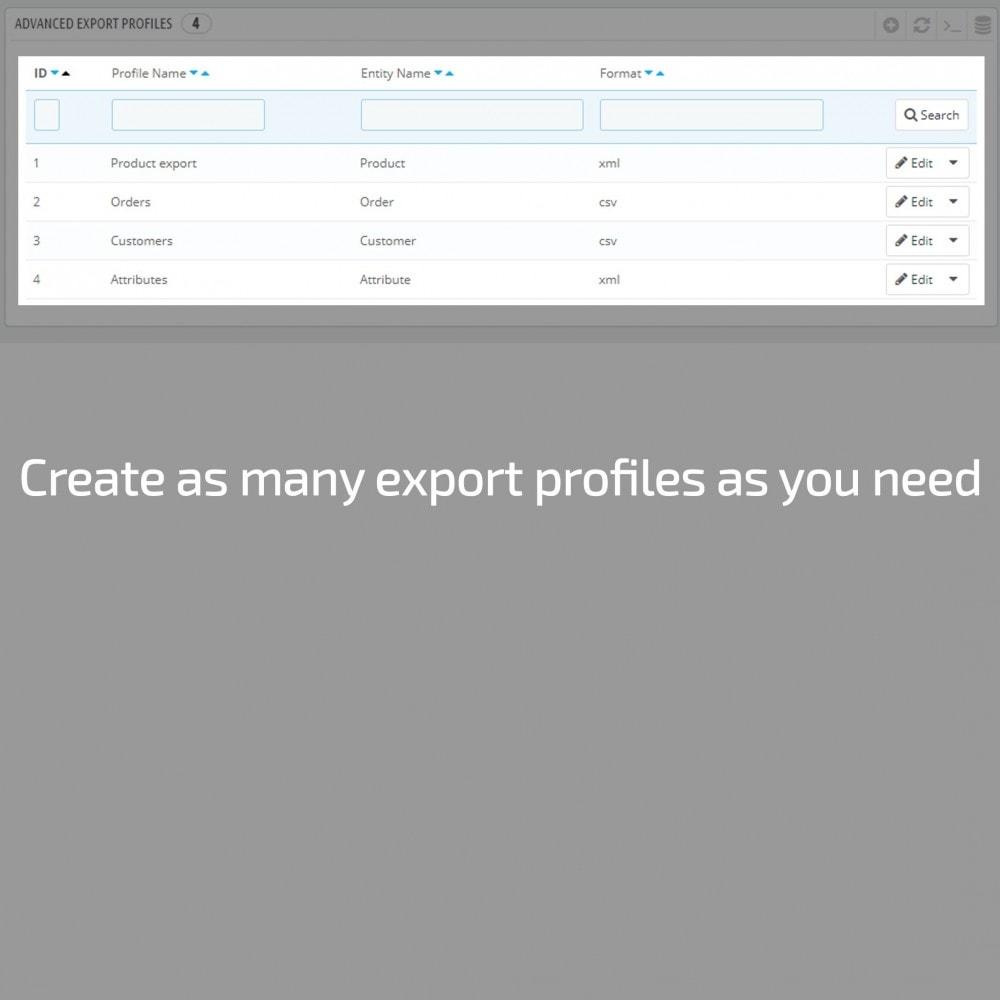 Module Advanced Export All in One