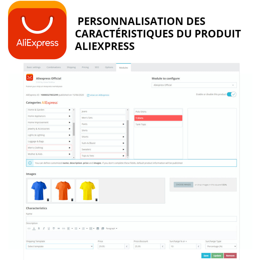 Module Oficial AliExpress
