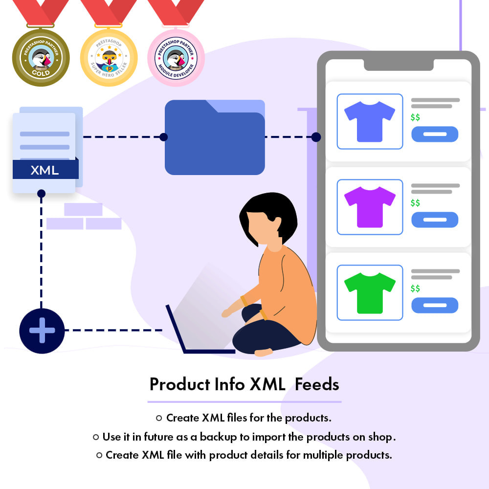 Module Flux XML d'informations sur le produit