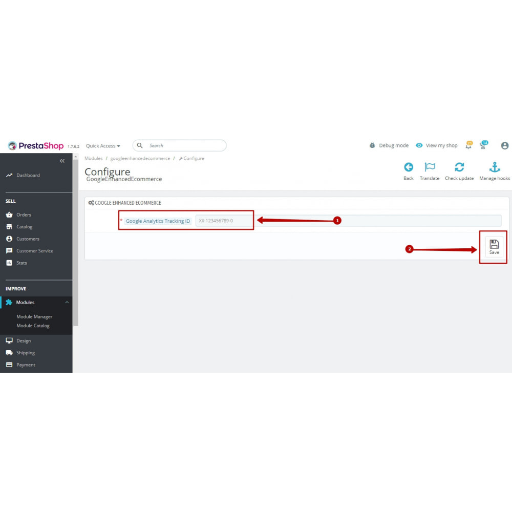 Module Enhanced eCommerce for Advanced Google Analytics