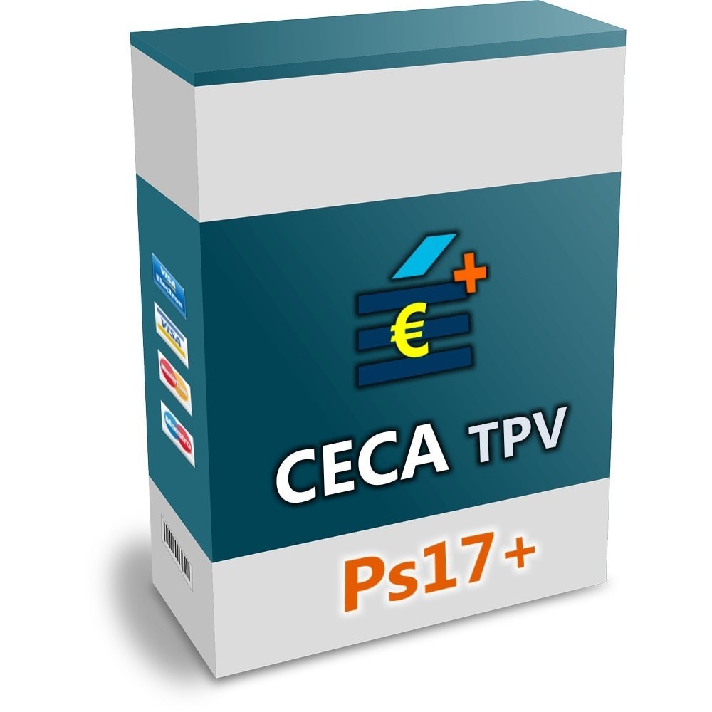 Module CECA TPV PS17+ credit card Secure Pay SHA2